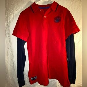 Nautica long sleeve shirt with collar